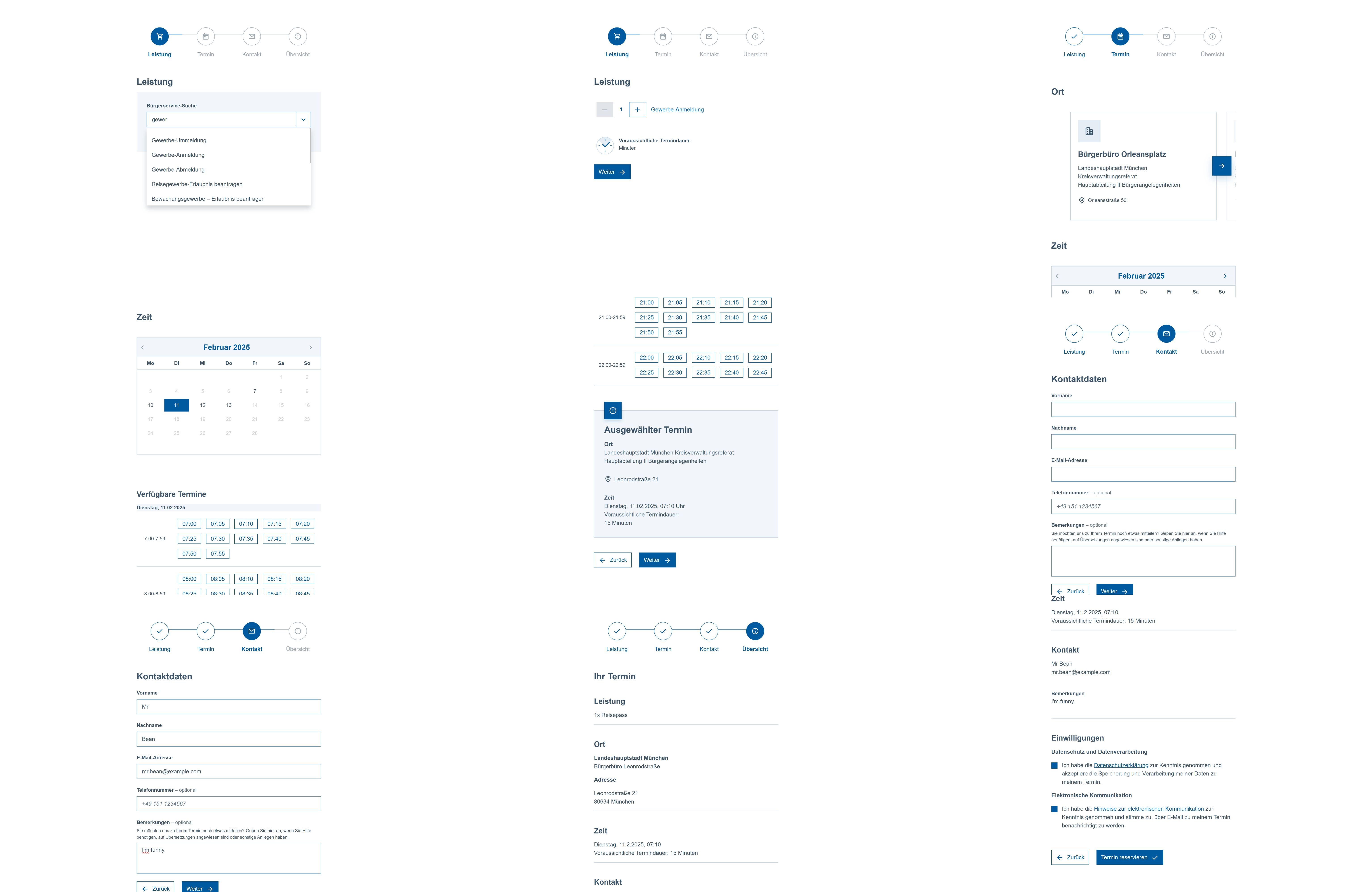 Screenshot of zmscitizenview